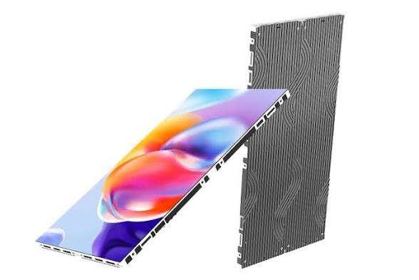 Dalle d'écran LED modulaire, face avant et face arrière